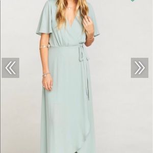 SHOW ME YOUR MUMU SOPHIA WRAP DRESS